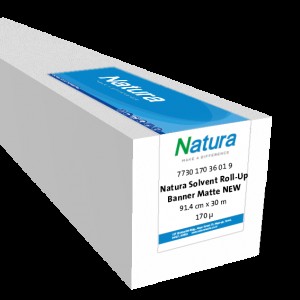 Natura Solvent RollUp Matt 127cm x 50m